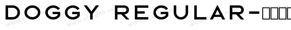 Doggy Regular字体转换